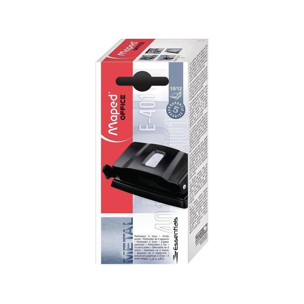 Perforadora Negra 2 Agujeros