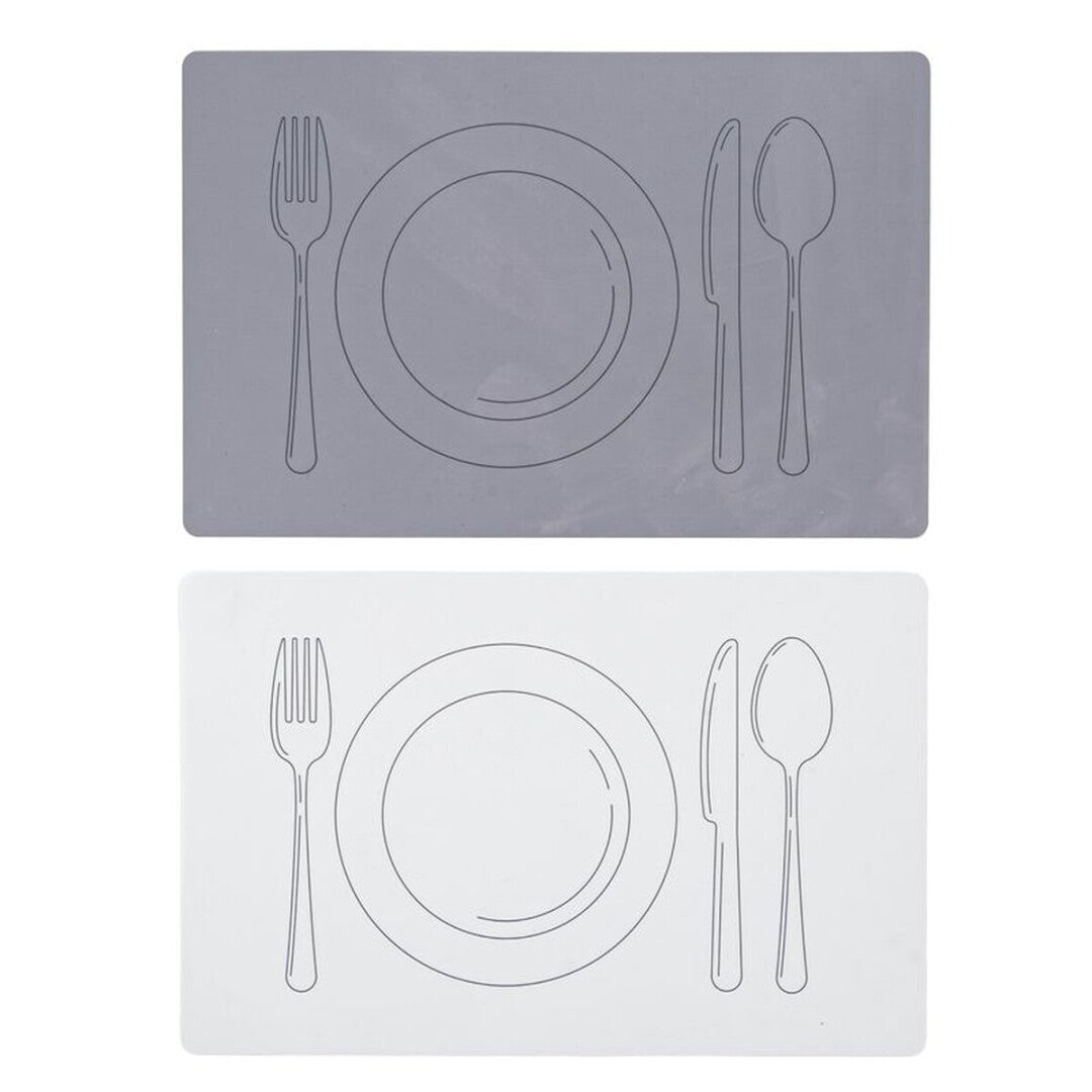 Individual Plástico Cubiertos