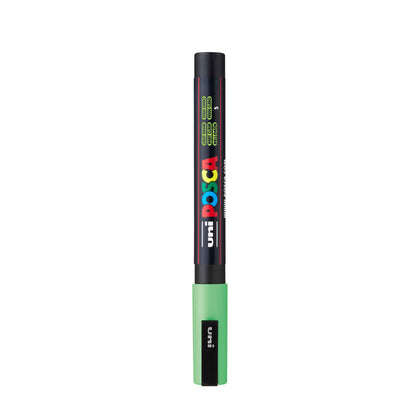 Uni Posca Marcador de Pintura Base al Agua 0,9-1,3 mm Verde Claro