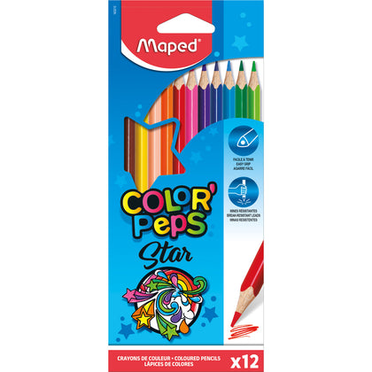 12 Lapices Color Pep's Maped