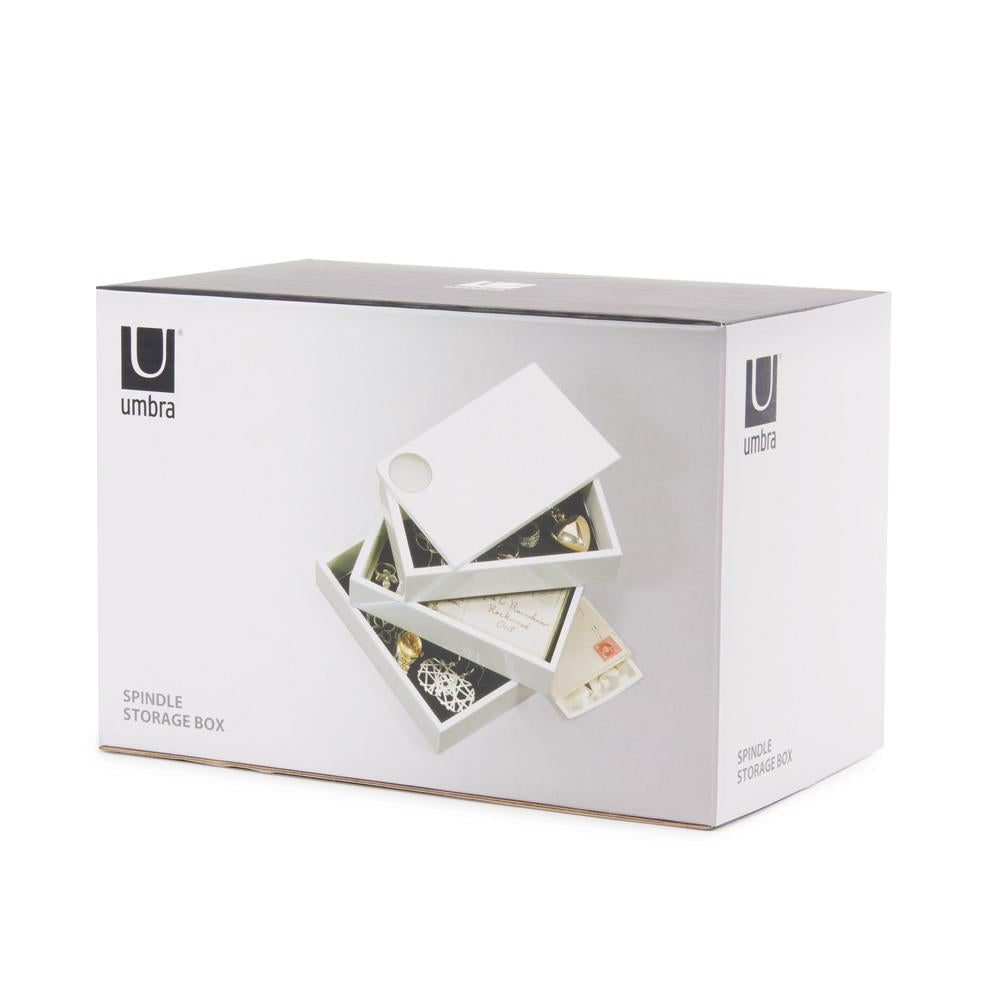 Joyero Spindle Blanco