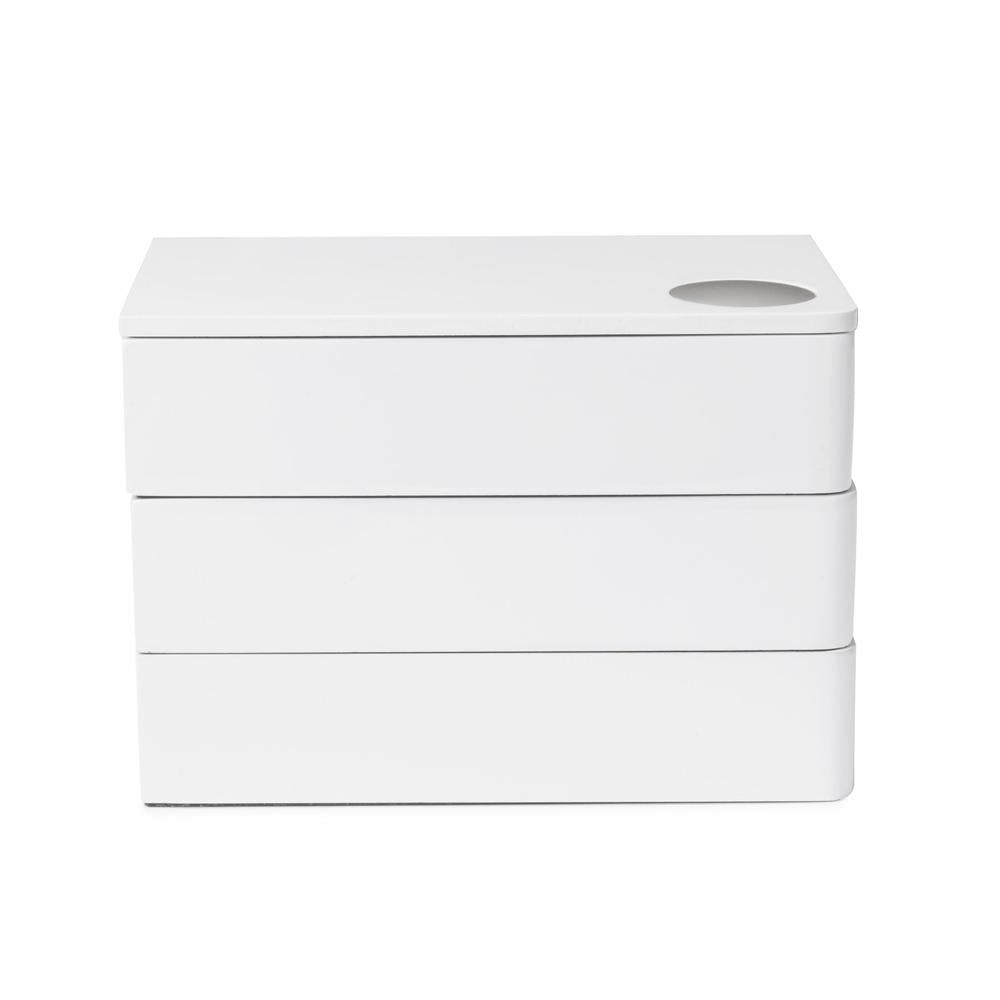 Joyero Spindle Blanco