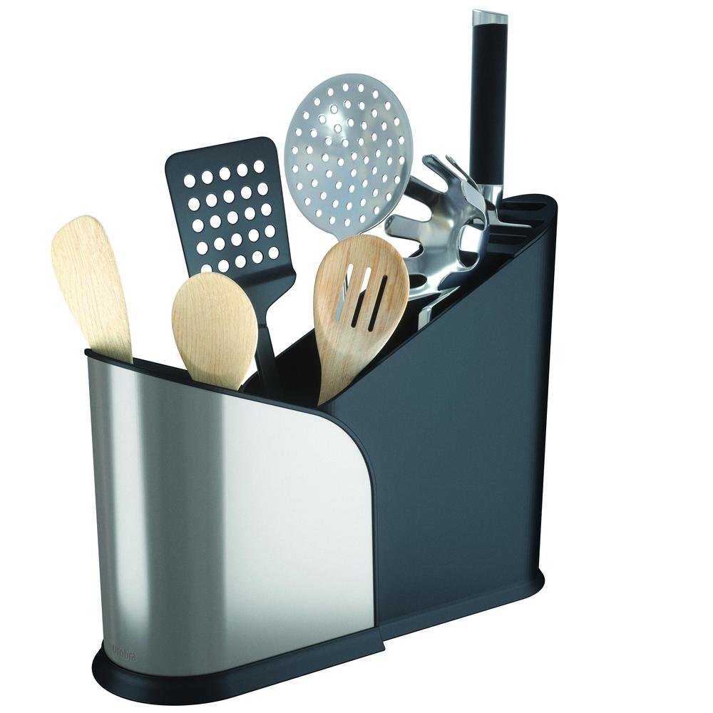 Porta Utensilios Extensible Negro