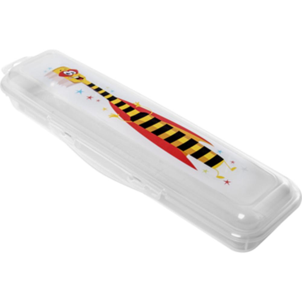 Estuche Sapporo Rectangular IML Superheroes con Gancho 23 cm