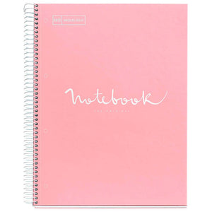 Cuaderno A4 Notebook 1 Emotions Rosa 80 Hojas