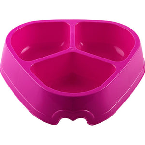 Comedero Boxer Triangular Triple 1,8 L