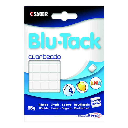 Blister Masilla Adhesiva blanco Blu-Tack
