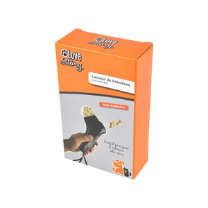 Lanzador de Golosinas para Perros 12x18cm Negro