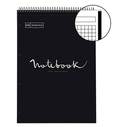 Libreta Reporter A4 Notebook 1 Emotions Negro 80 Hojas