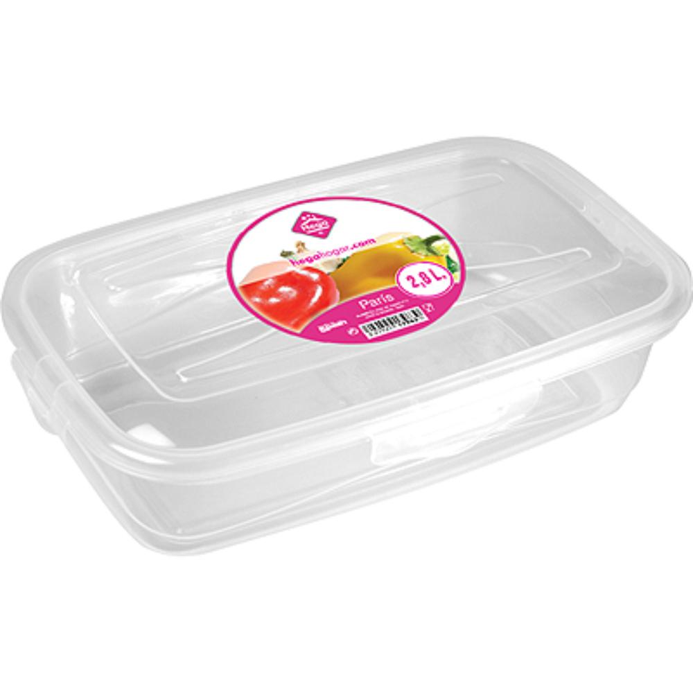 Fiambrera París Rectangular 2,8 L