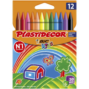 Caja 12 lápices Plastidecor