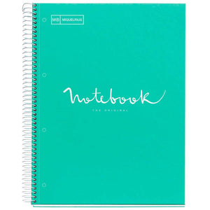 Cuaderno A4 Notebook 1 Emotions Turquesa 80 Hojas