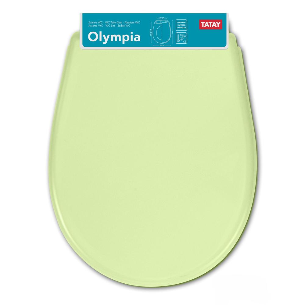 Asiento WC Pp Olympia Verde Claro