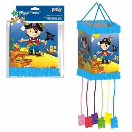 Piñata “Pirata” con 6 Cintas 20x30 cm