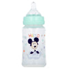 Biberón Cuello Ancho 240ml Tetina Silicona 3 Posiciones Cool Like Mickey