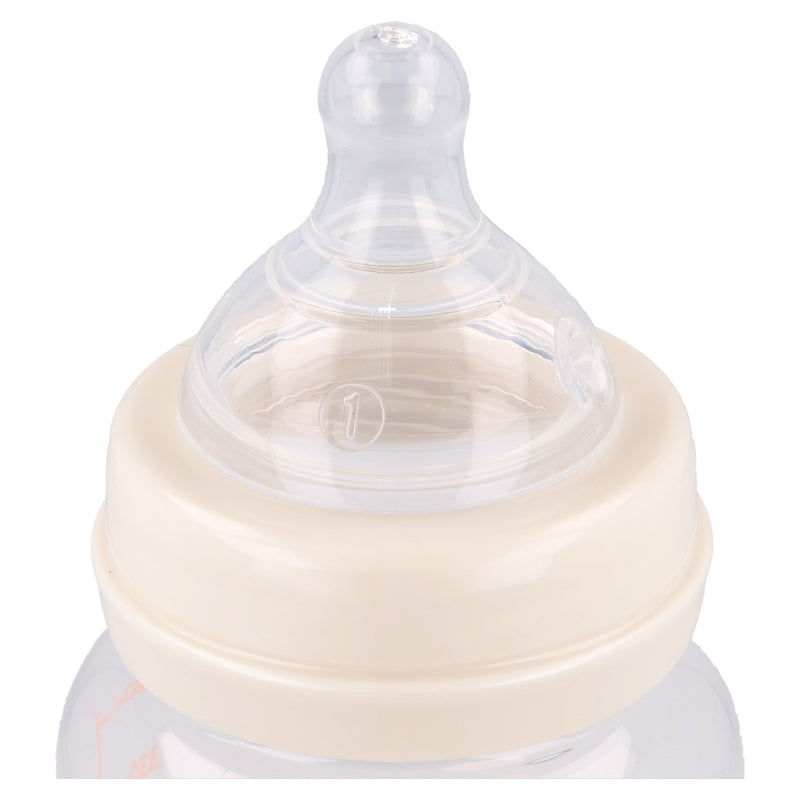 Biberón Cuello Ancho 360ml Tetina Silicona 3 Posiciones Classic Sunbeam