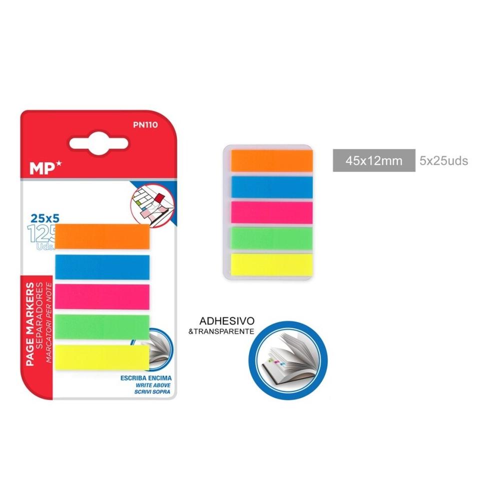 Marcadores Adhesivos para Libros 45x12mm