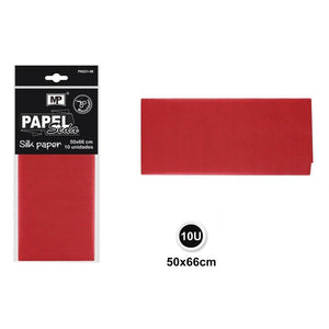 Papel Seda 50x60 cm 10 Unidades