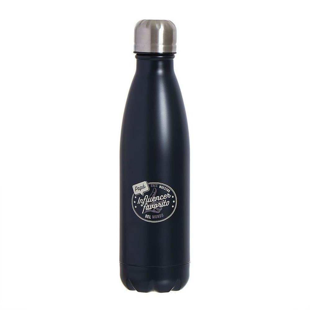 Botella Acero Inoxidable 500ml Papá Influencer