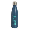 Botella Acero Inoxidable 500ml Water Azul