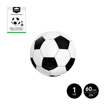 Globo Poliamida Balón de Fútbol 60cm