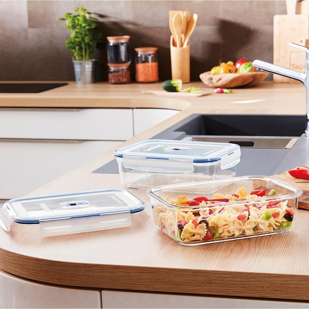 Recipiente Hermético Rectangular 38cl 12x9 Pure Box Active Luminarc