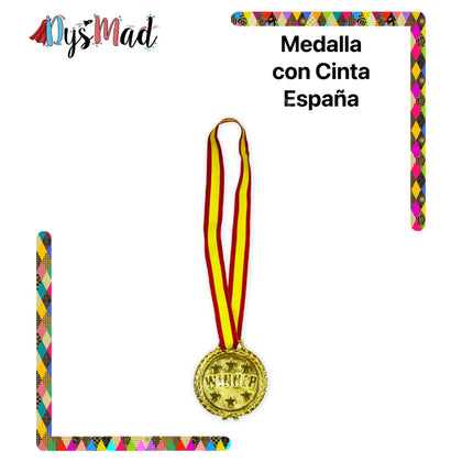 Medalla con cinta España