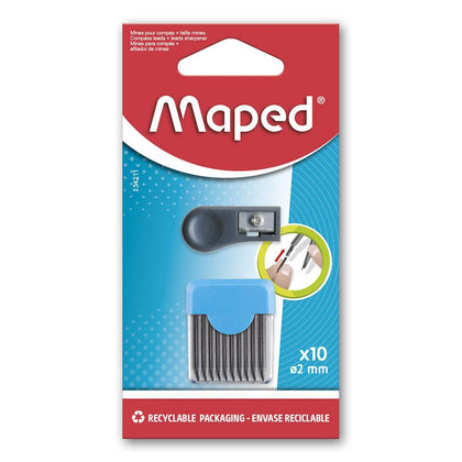 Estuche De Minas + Sacapuntas Blíster