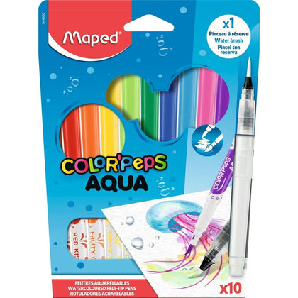 Rotuladores Acuarelables Aqua COLORPEPS