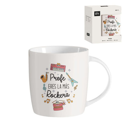 Mug 350ml Profe Música