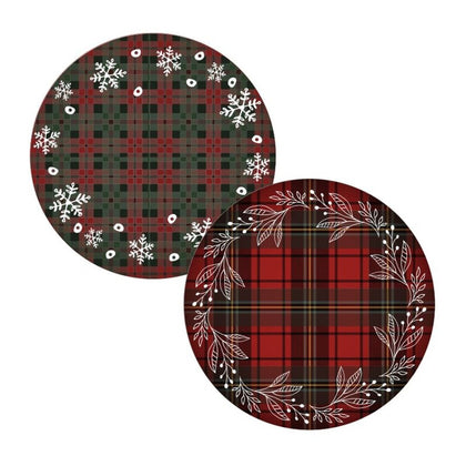 Individual Plástico Navidad Salvamantel