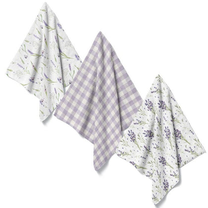 Paño Cocina 35x50 Microfibra Lavanda