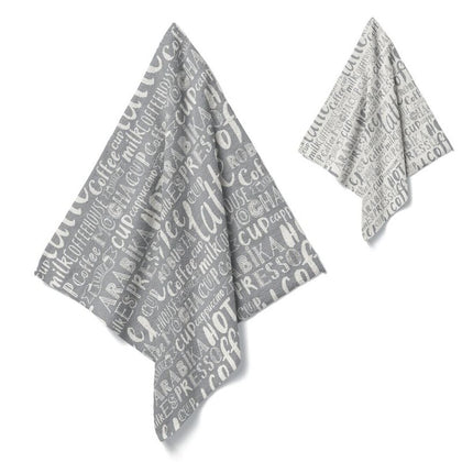 Paño Cocina 35x50 Microfibra Letras