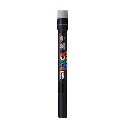 Uni Posca Marcador de Pintura Base al Agua Punta de Pincel Negro