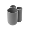 Portacepillos Touch Gris