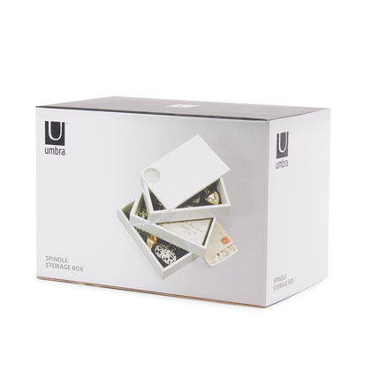 Joyero Spindle Blanco