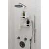 Organizador Doble Ducha Flex Blanco