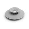 Tapon Filtro Bano Flex Gris