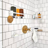 Cesta Ducha Flex Gel-Lock Blanco