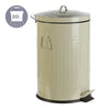 Papelera Antigua 20L Beige