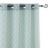 Cortina Jacquard 140X260 Azul