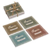 Juego 4 Posavasos Madera Organic