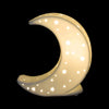 Lámpara Porcelana Forma Luna "E14"
