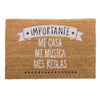 Felpudo 40X70 Antideslizante Mis Reglas