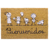 Felpudo 40X70 Antideslizante Bienvenidos