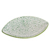 Plato Cerámica 26 cm Forma Hoja