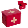 Botiquin Metal Tiritas Rojo M
