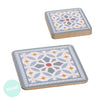 Juego 4 Posavasos Corcho Hidráulico