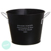 Champanera 5L Metal Gourmet Negra