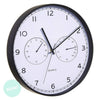 Reloj 43,5cm Temp/Hidro Negro